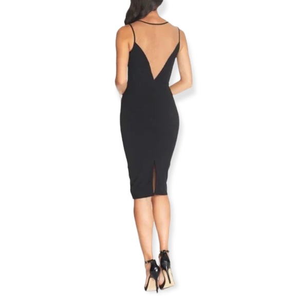 Dress the Population • Madeline Dress Sleeveless Bodycon Midi Dress - Picture 9 of 12
